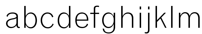 GrotesqueMTStd-Light Font LOWERCASE