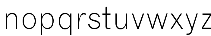 GrotesqueMTStd-Light Font LOWERCASE