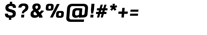 Grafia Sans 1 Bold Italic Font OTHER CHARS