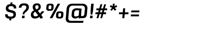 Grafia Sans 1 Medium Italic Font OTHER CHARS