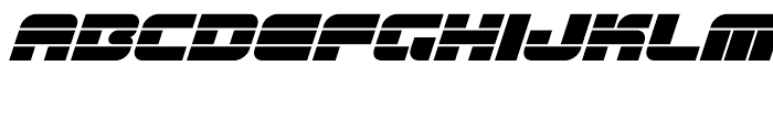 Gran Turismo Extended Italic Font UPPERCASE