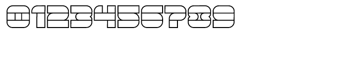 Gran Turismo Outline Font OTHER CHARS
