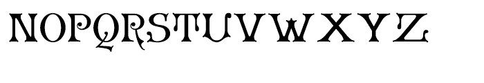 Granville Regular Font LOWERCASE