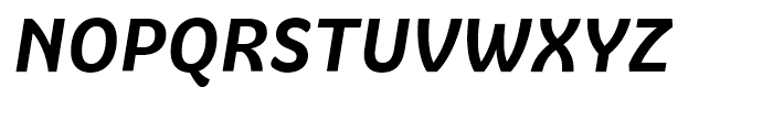 Graviola Bold Italic Font UPPERCASE