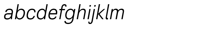 Grayfel Cond Book Italic Font LOWERCASE