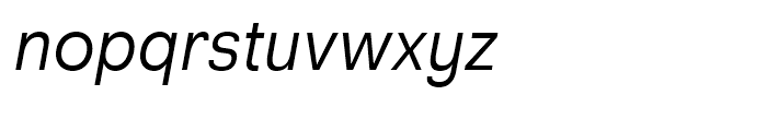 Grayfel Cond Regular Italic Font LOWERCASE
