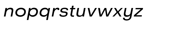 Grayfel Ext Medium Italic Font LOWERCASE