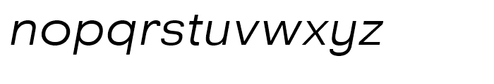 Grayfel Ext Regular Italic Font LOWERCASE