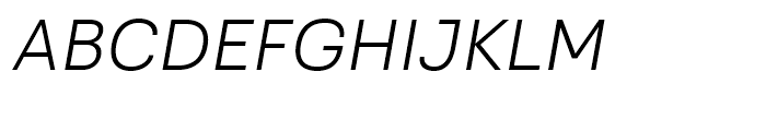 Grayfel Norm Light Italic Font UPPERCASE