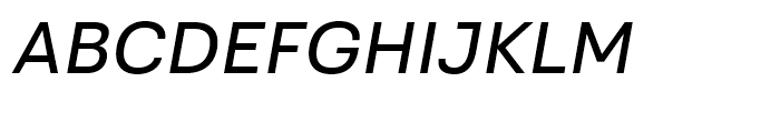Grayfel Norm Medium Italic Font UPPERCASE