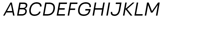 Grayfel Norm Regular Italic Font UPPERCASE