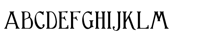 Great Bromwich Regular Font LOWERCASE