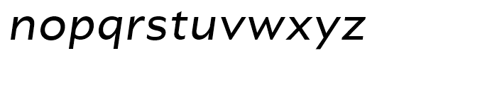 Greenwich Italic Font LOWERCASE