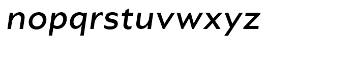 Greenwich Medium Italic Font LOWERCASE