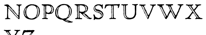 Greko Roman Oldstyle Font UPPERCASE