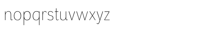 Grenale 2 Condensed Thin Font LOWERCASE