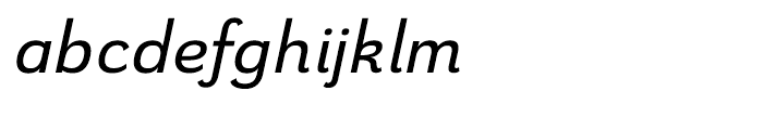 Grenale 2 Expanded Demi Italic Font LOWERCASE