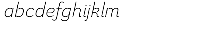 Grenale 2 Expanded Light Italic Font LOWERCASE