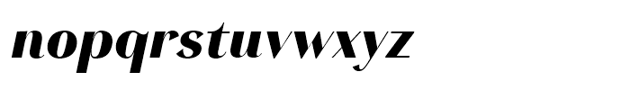 Grenale Condensed Heavy Italic Font LOWERCASE