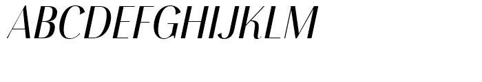 Grenale Condensed Medium Italic Font UPPERCASE