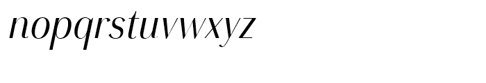 Grenale Condensed Regular Italic Font LOWERCASE