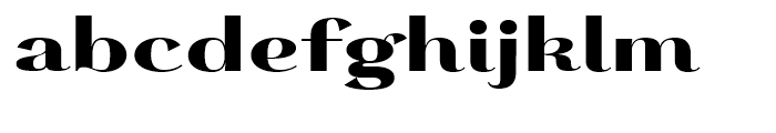 Grenale Extended Heavy Font LOWERCASE