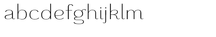 Grenale Extended Light Font LOWERCASE