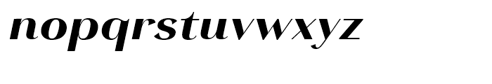 Grenale Normal Black Italic Font LOWERCASE