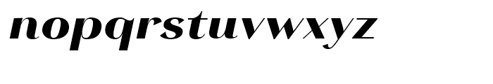 Grenale Normal Heavy Italic Font LOWERCASE