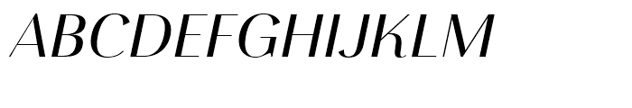 Grenale Normal Medium Italic Font UPPERCASE