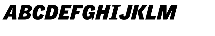 Griffith Gothic Ultra Italic Font UPPERCASE