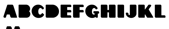 Grippo Black Font LOWERCASE