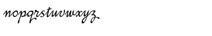 Groom Regular Font LOWERCASE