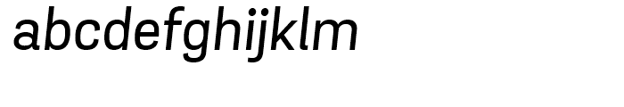 Grota Sans Alt Medium Italic Font LOWERCASE
