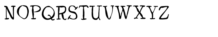 Grundee Regular Font UPPERCASE