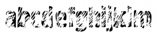 Graffiti Three Font LOWERCASE