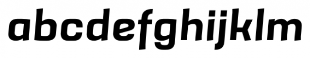 Grafia Sans 1 Pro Bold Italic Font LOWERCASE