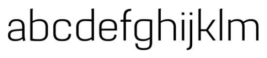 Grafia Sans 1 Pro Light Font LOWERCASE