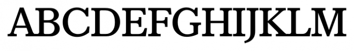 Granada Serial Medium Font UPPERCASE
