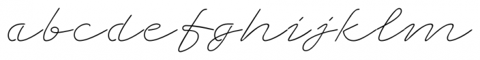 GrandcafeLight Regular Font LOWERCASE