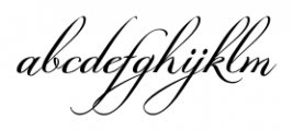 GrandezzaAlpha Regular Font LOWERCASE