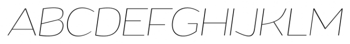 Grandi Thin Italic Font UPPERCASE