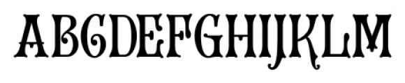 Granville Condensed Font LOWERCASE