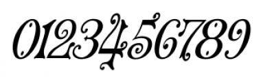 Granville Oblique Font OTHER CHARS