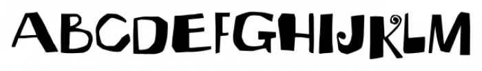 Granz Regular Font LOWERCASE