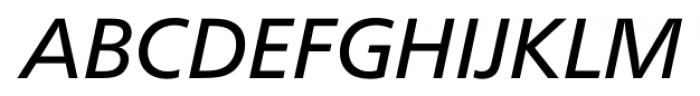 Graphein Pro Italic Font UPPERCASE