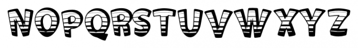 Graphic Novel-T Regular Font UPPERCASE