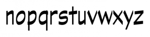 Graphite Std Narrow Regular Font LOWERCASE