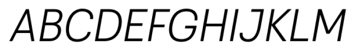Grayfel Condensed Light Italic Font UPPERCASE