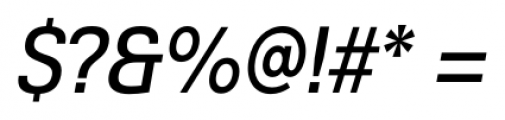 Grayfel Condensed Medium Italic Font OTHER CHARS